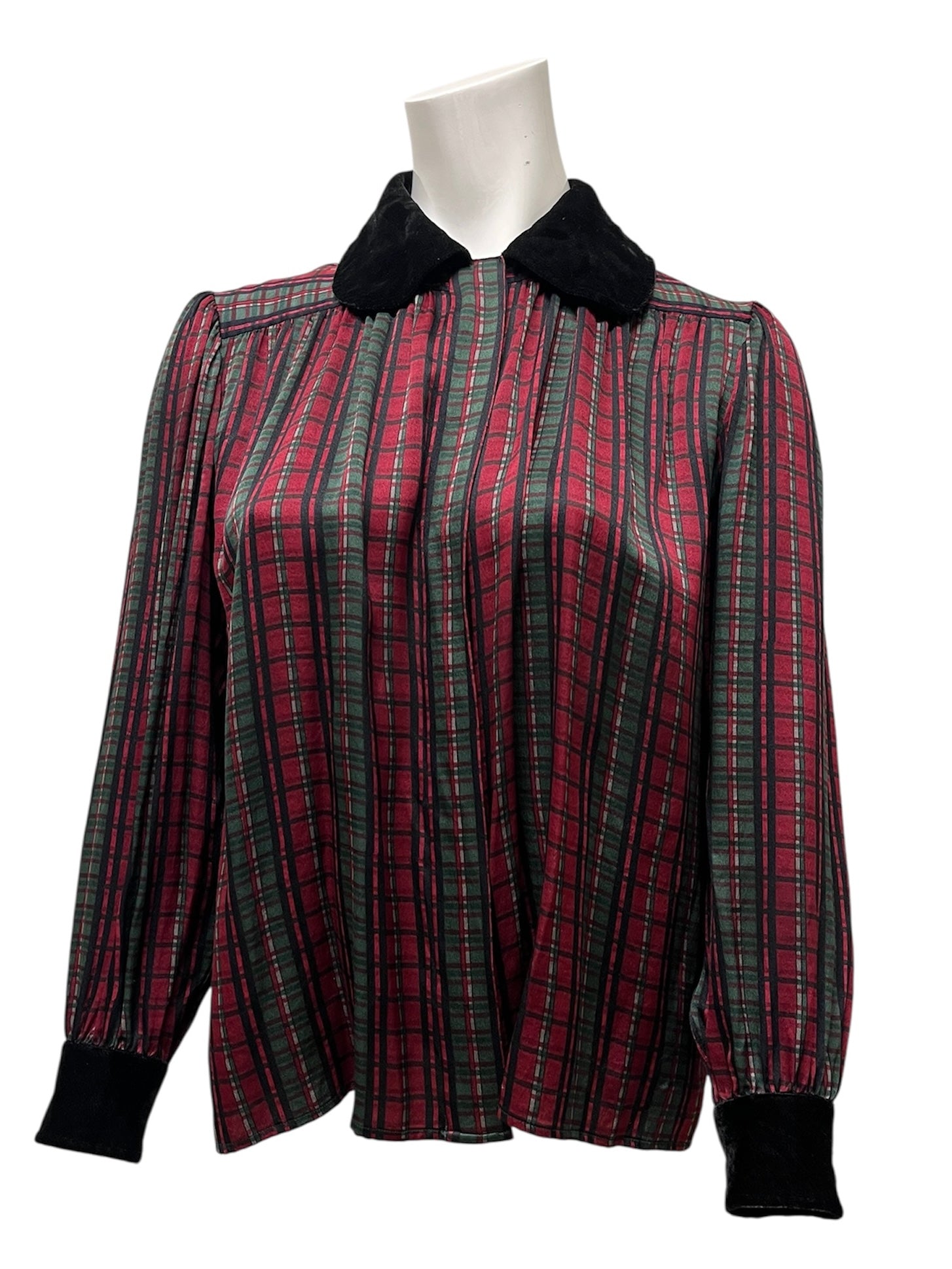 Yves Saint Laurent silkebluse