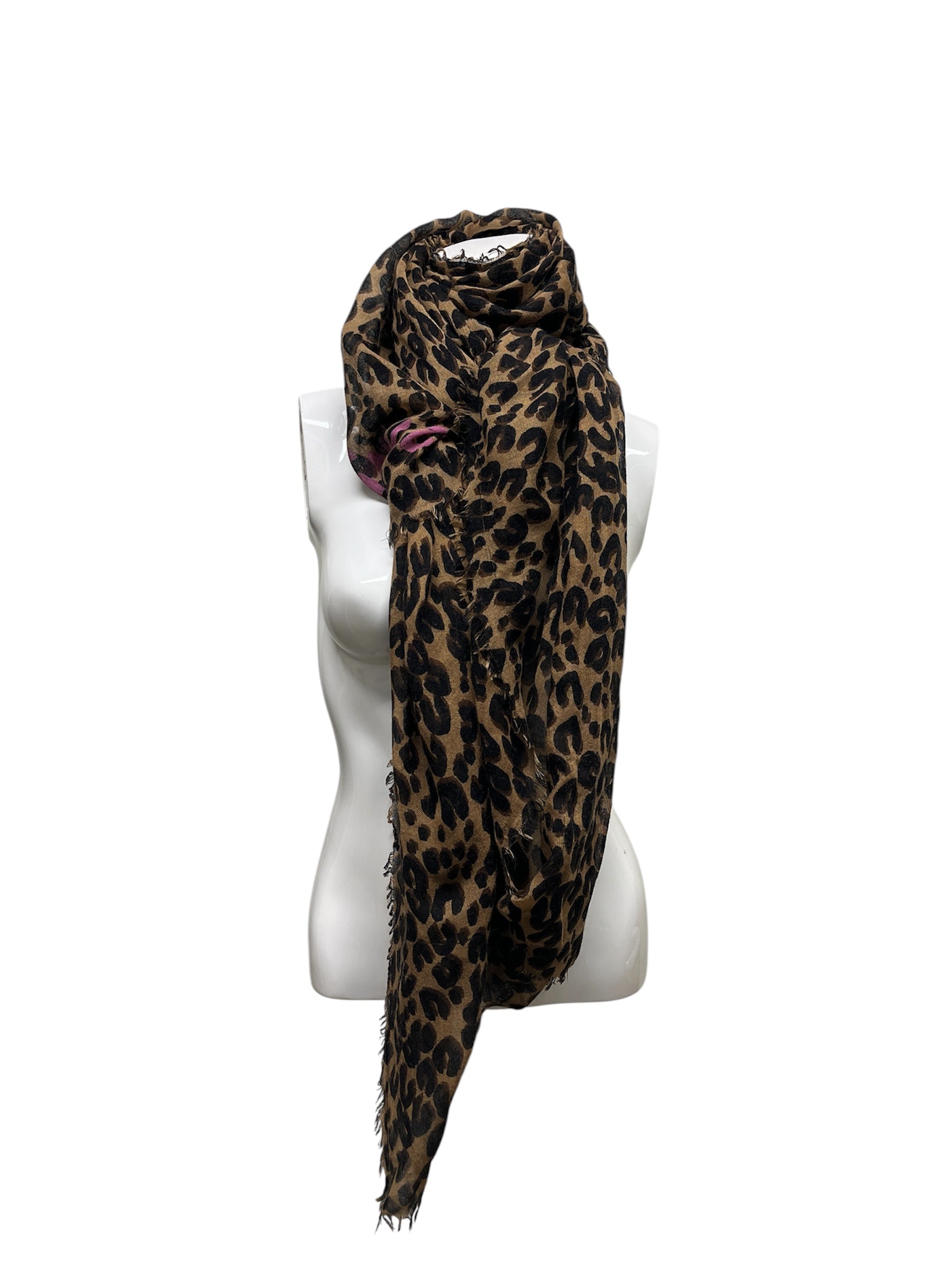 Louis Vuitton Stephen Sprouse Leopard Print Shawl