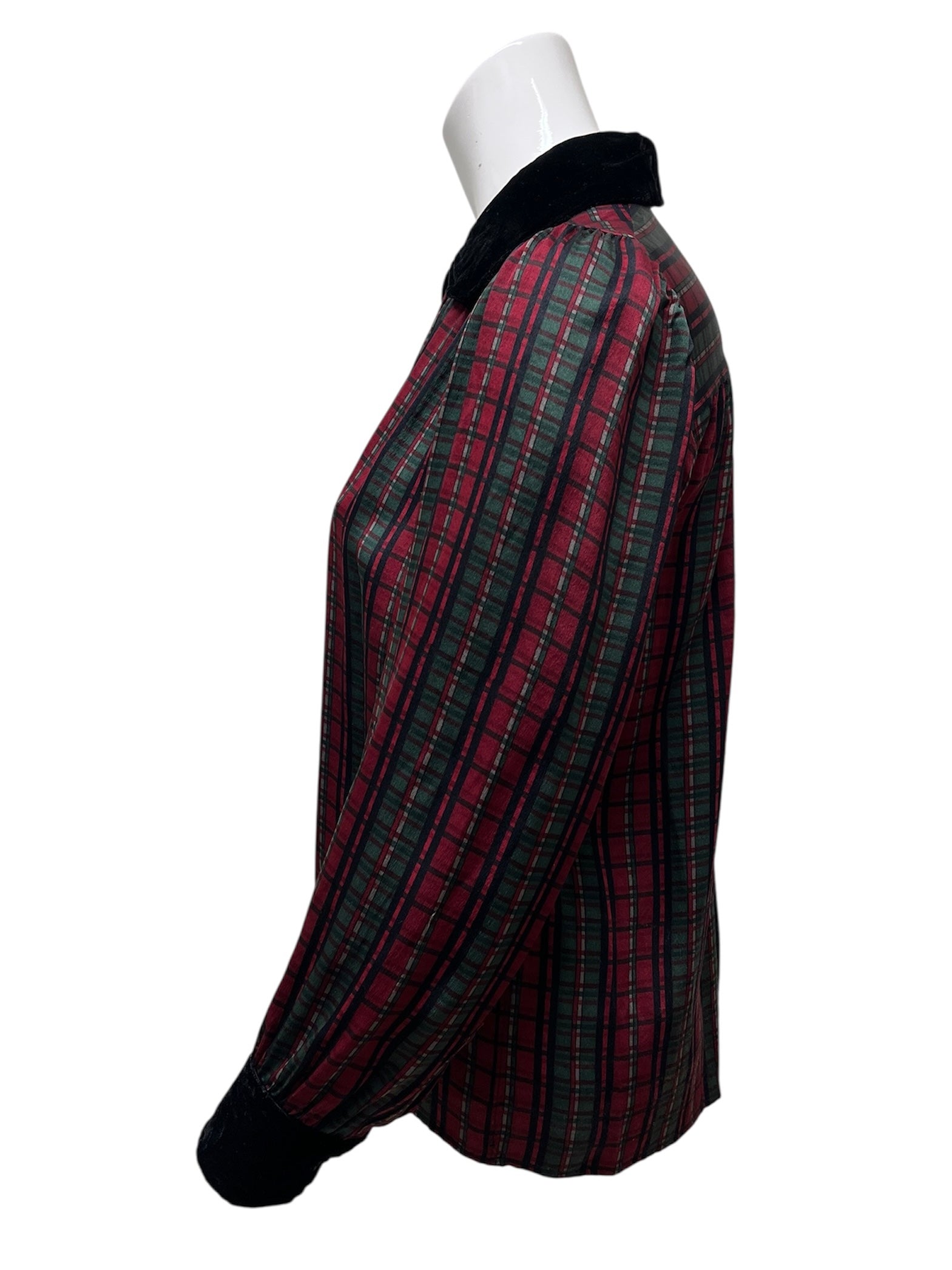 Yves Saint Laurent silkebluse